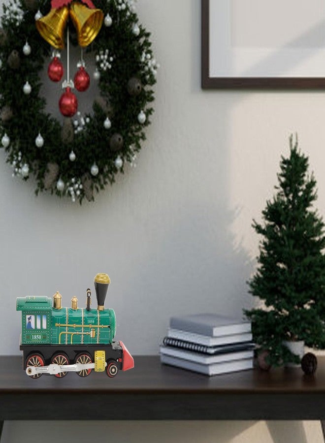 NOENNULL Wind Up Vintage Locomotive Train Retro Clockwork Spring for Collection, Xmas, Party, Birthday, Festival, Surprise, Memories - Image 3